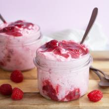 Himbeer-Mousse
